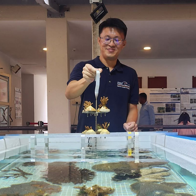 Coral research and conservation