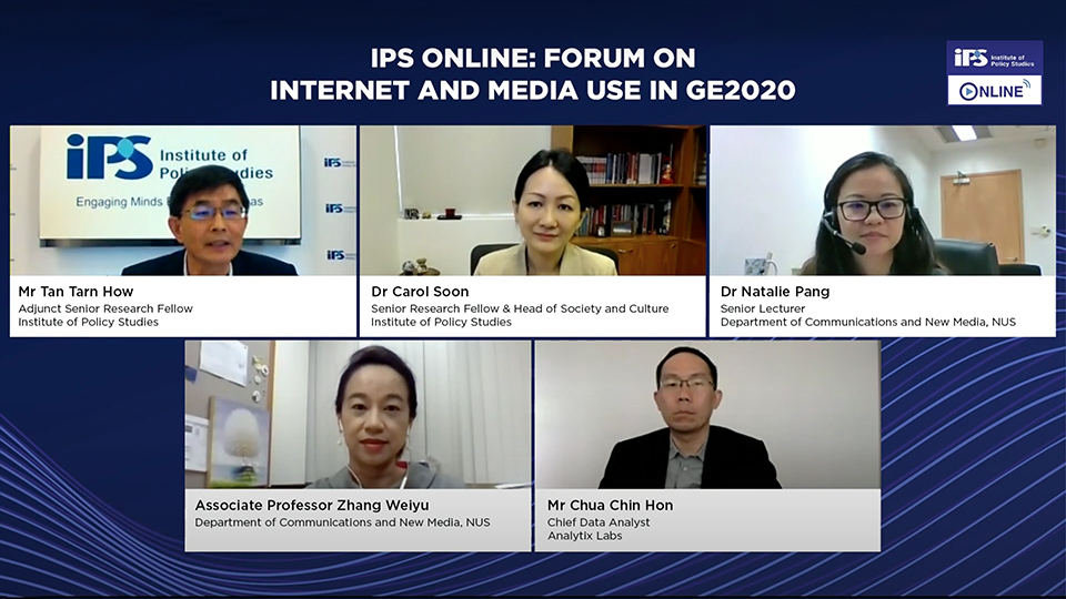 IPS online forum on Internet and media use in GE2020