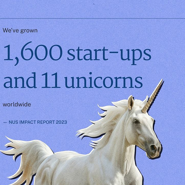 NUS Impact Report 2023 – 1,600 start-ups and 11 unicorns