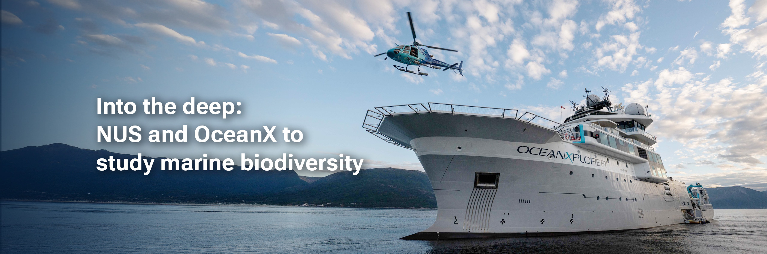 Into the deep: OceanX to study marine biodiversity