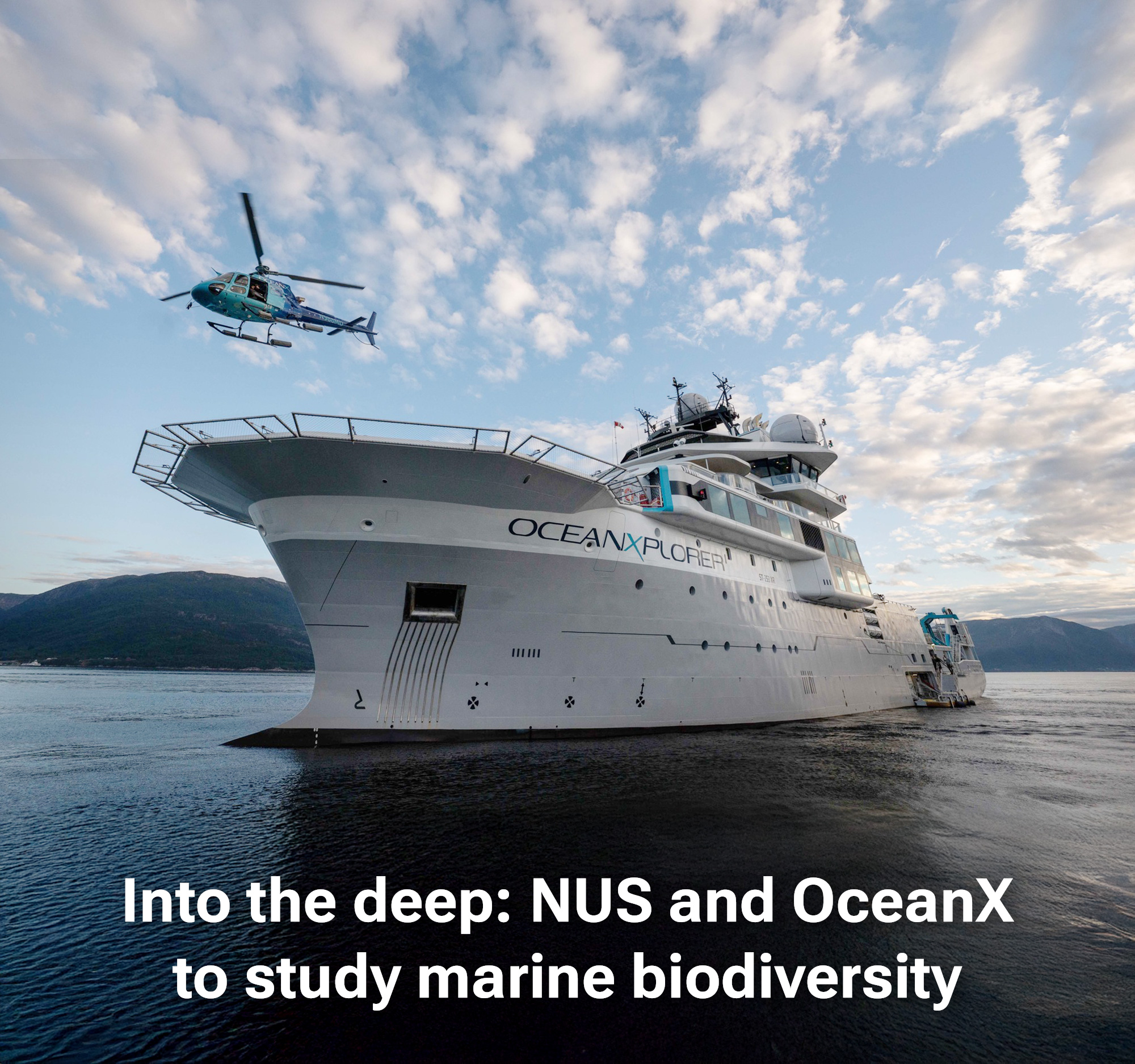 Into the deep: OceanX to study marine biodiversity