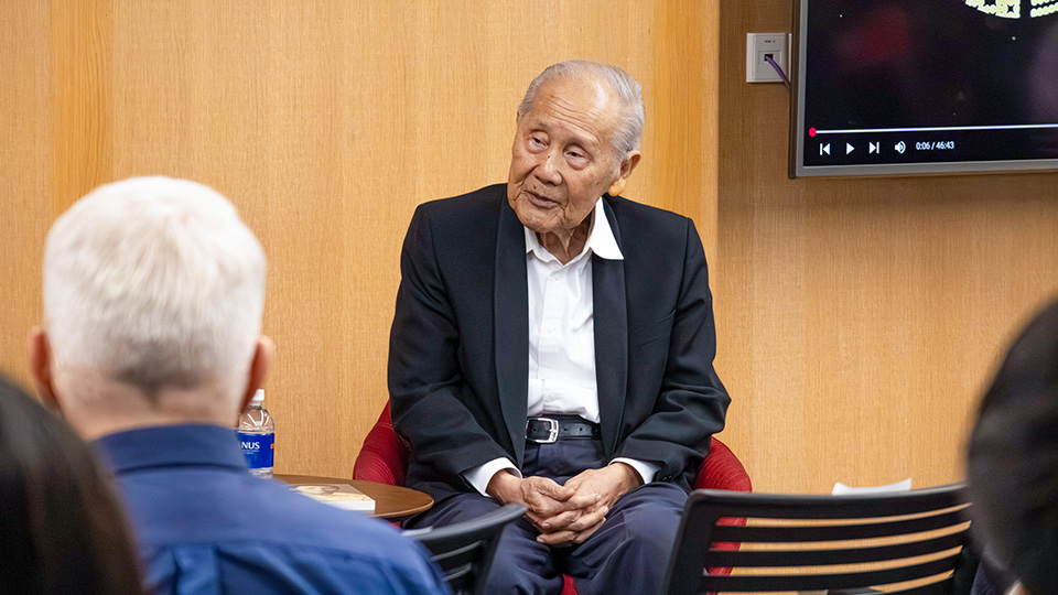 Documentary celebrates Professor Wang Gungwu’s life and scholarship on Chinese identity