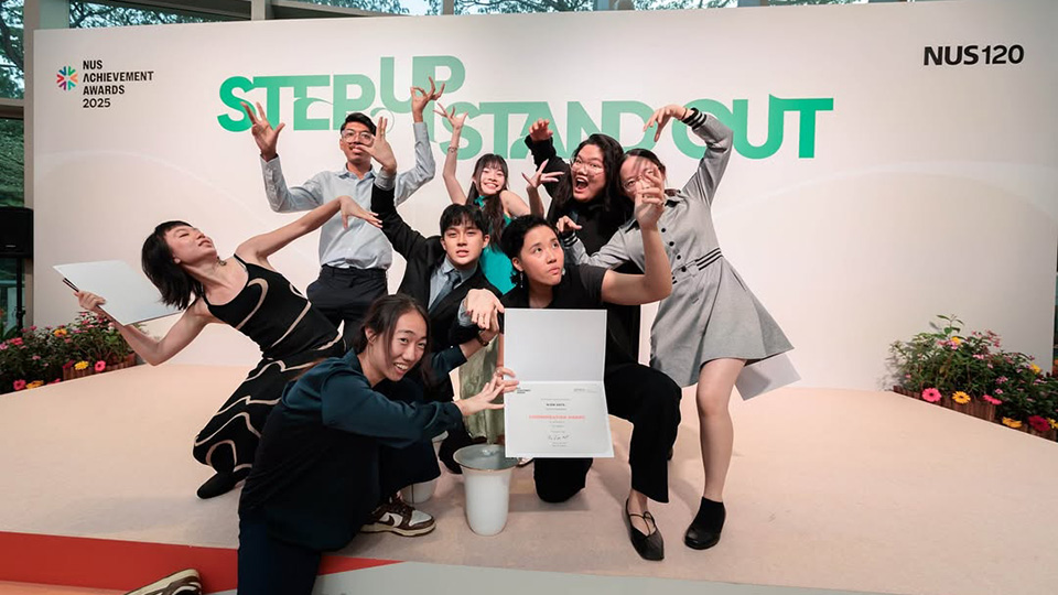 NUS Achievement Awards 2025 celebrates the best of student life