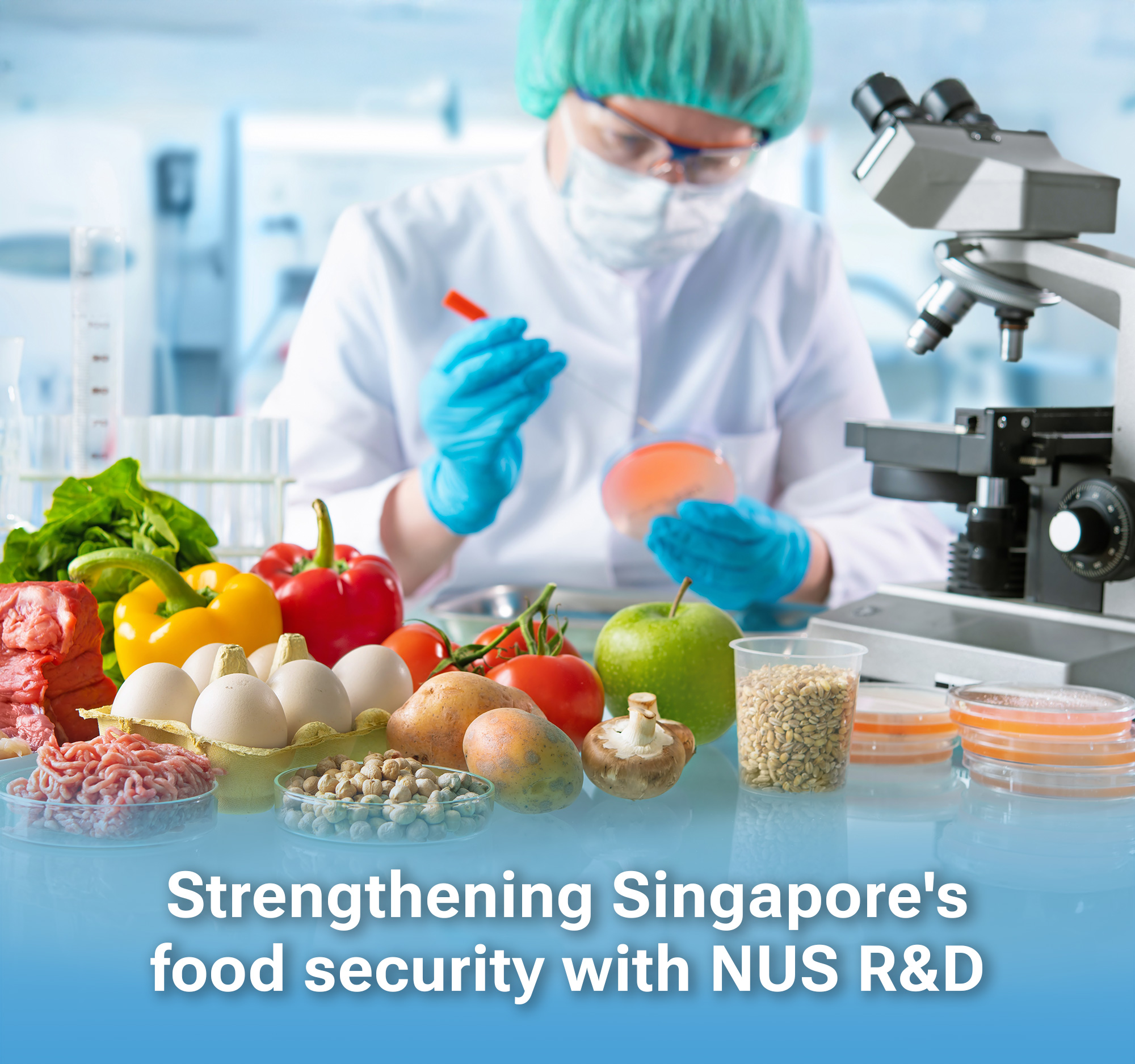Strengthening Singapore's food security with NUS R&D