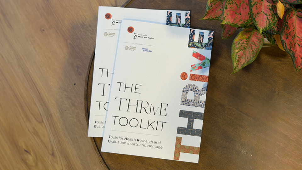 YST’s Centre for Music and Health launches The THRivE Toolkit for evaluating health outcomes of arts, heritage programmes