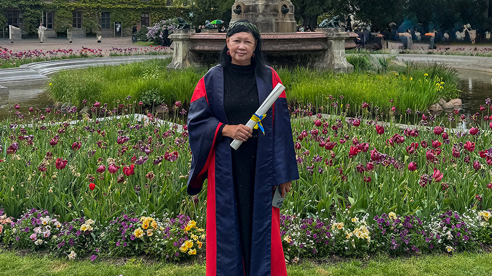 Prof Brenda Yeoh awarded Lund University honorary doctorate